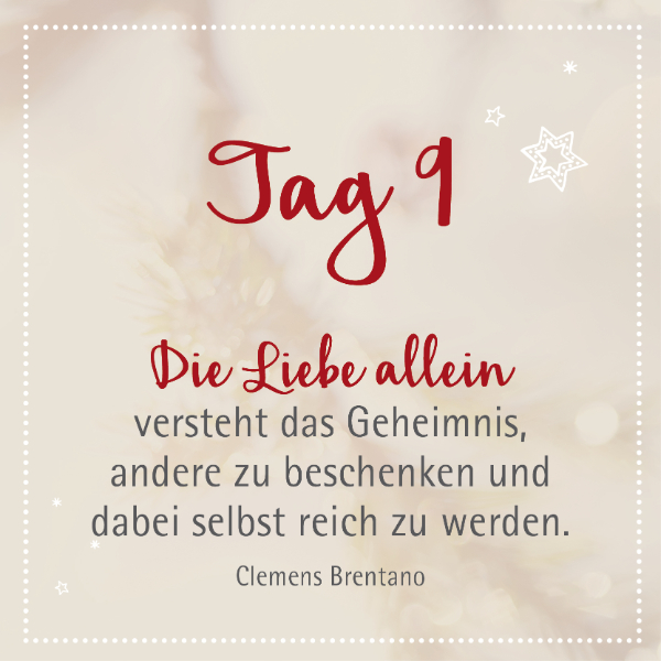 Edenlehen Adventkalender - Tag 9